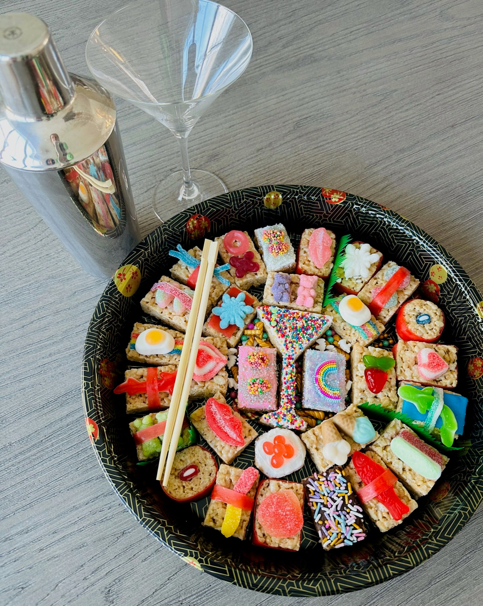 30 piece custom platter