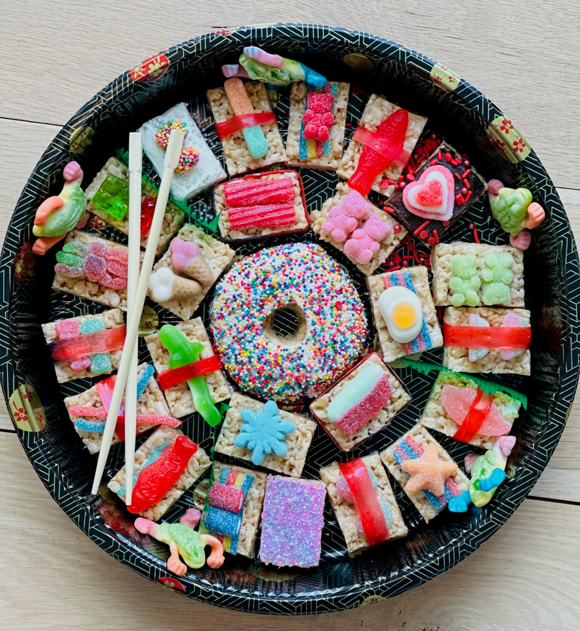 30 piece custom platter