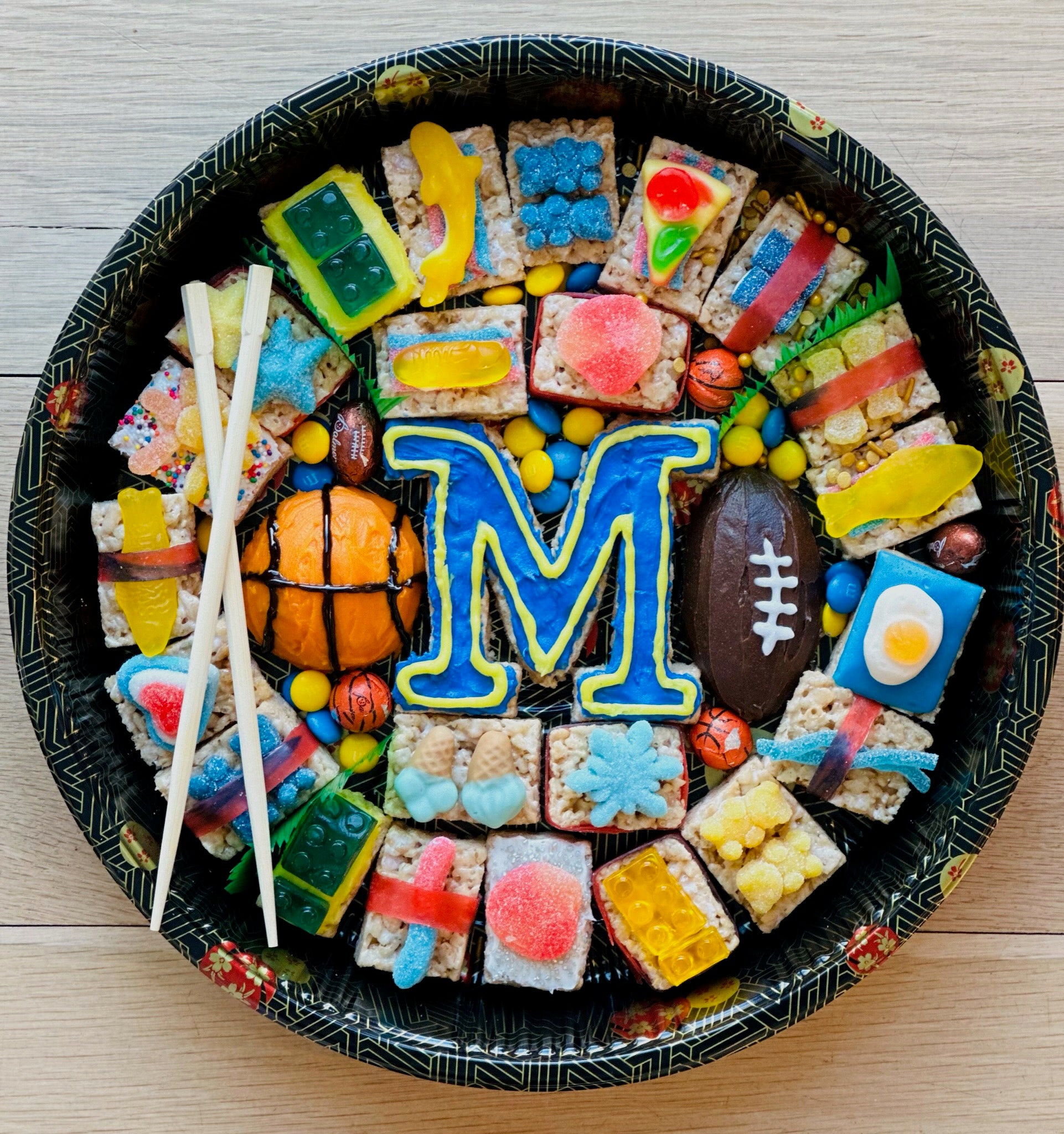 30 piece custom platter