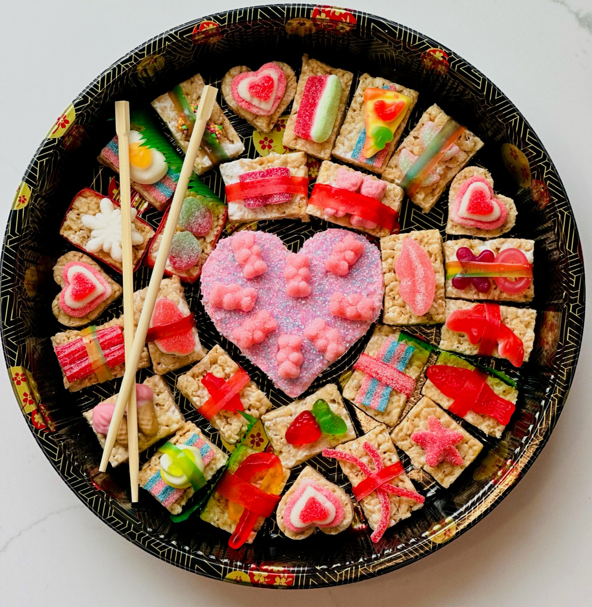 30 piece custom platter