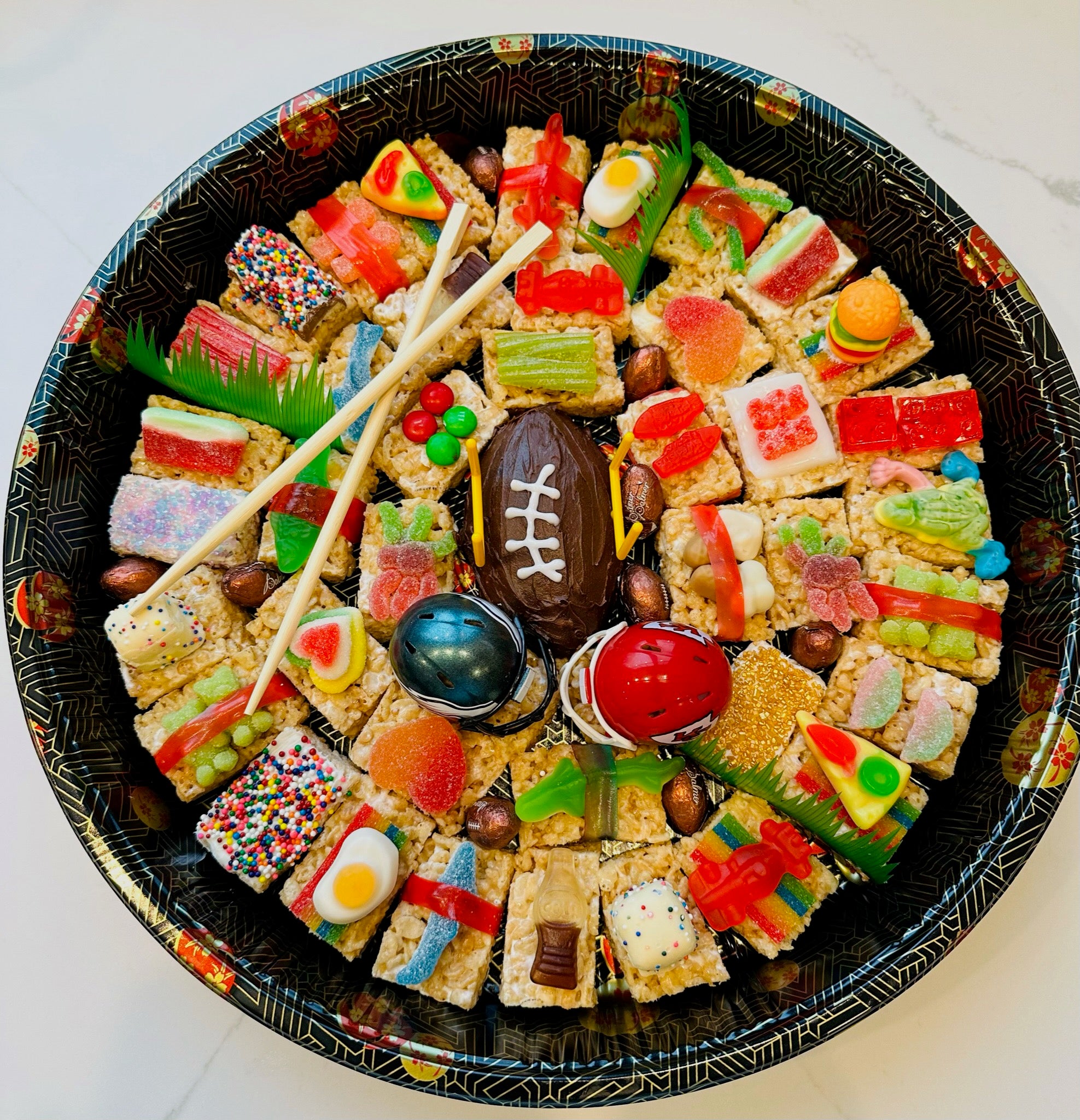 50 piece custom platter