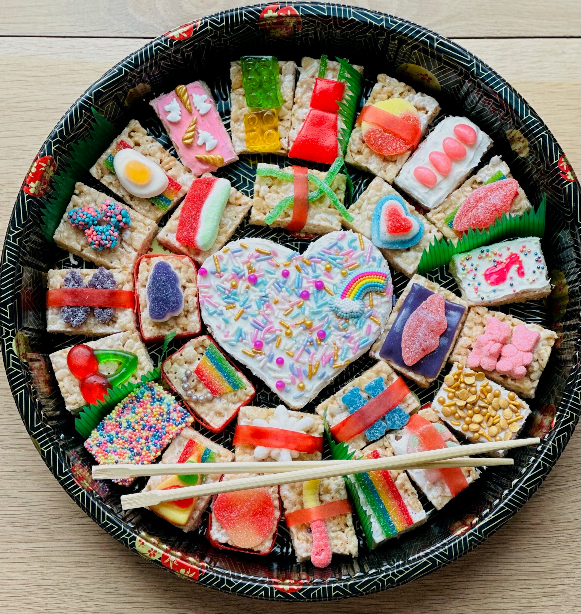 30 piece custom platter