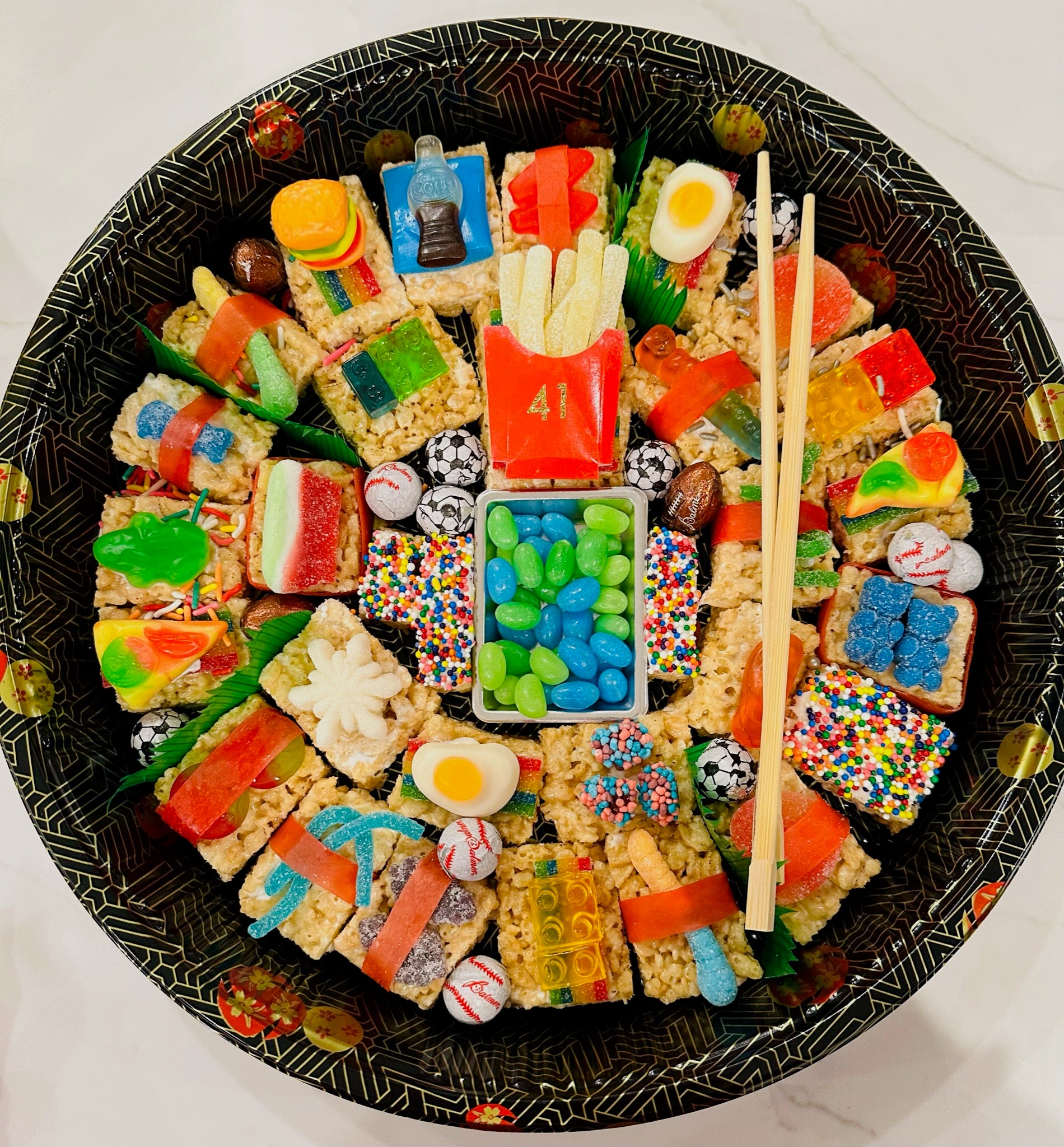 30 piece custom platter