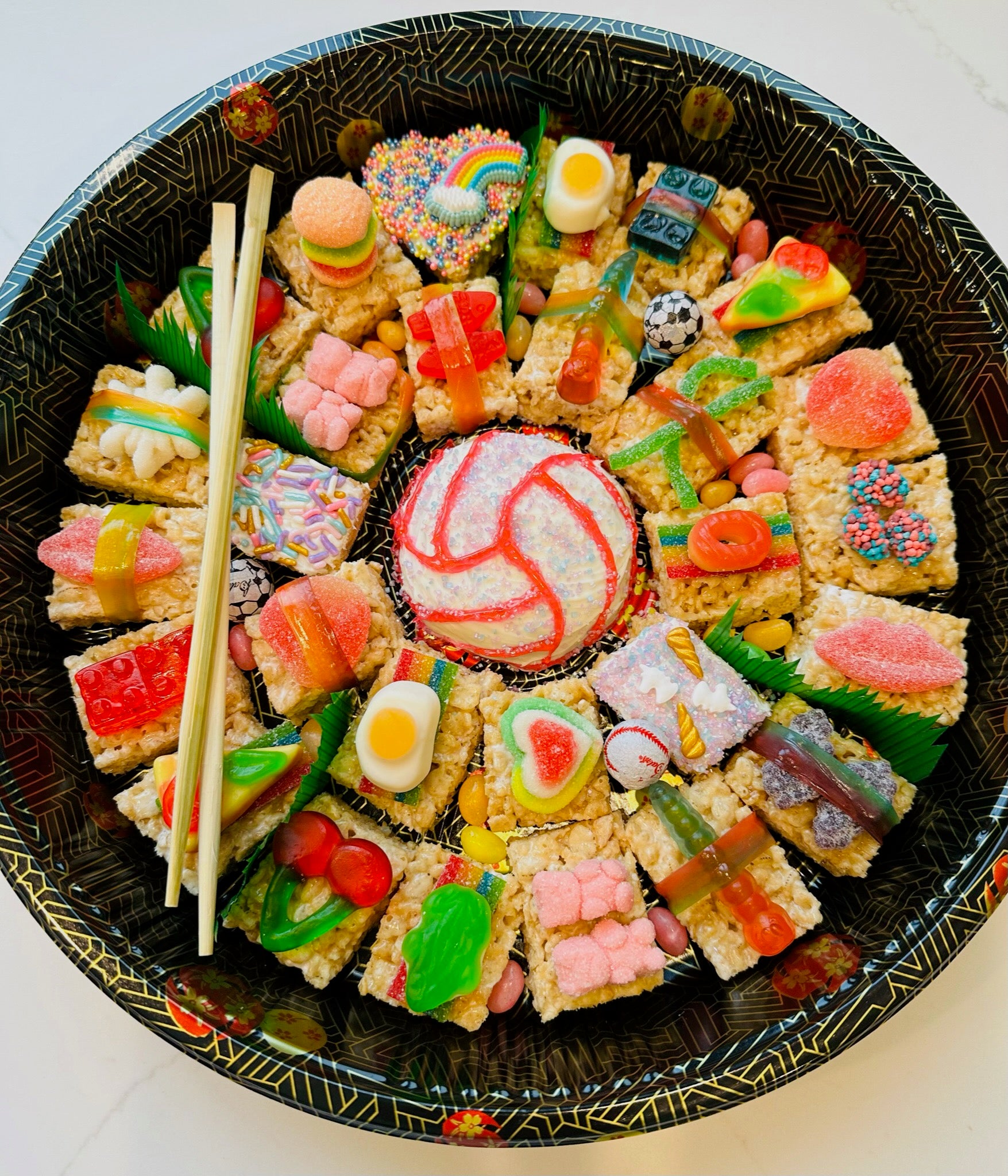 30 piece custom platter