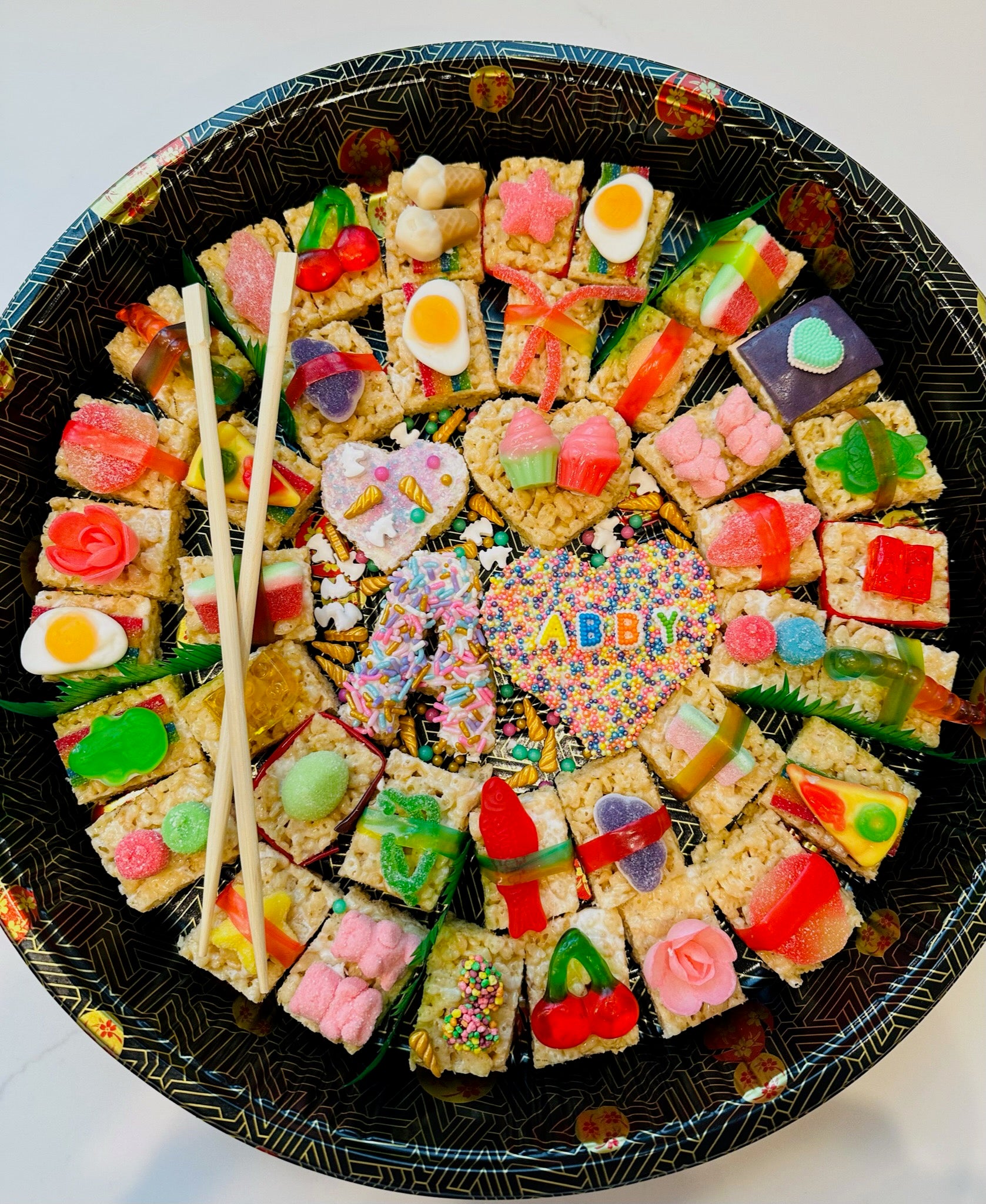 50 piece custom platter