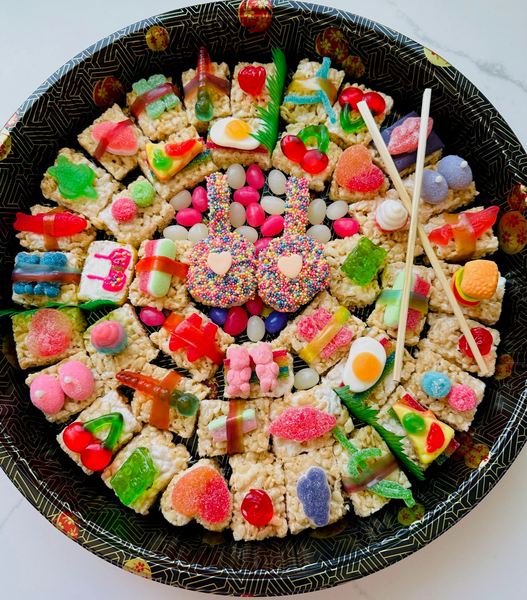 50 piece custom platter
