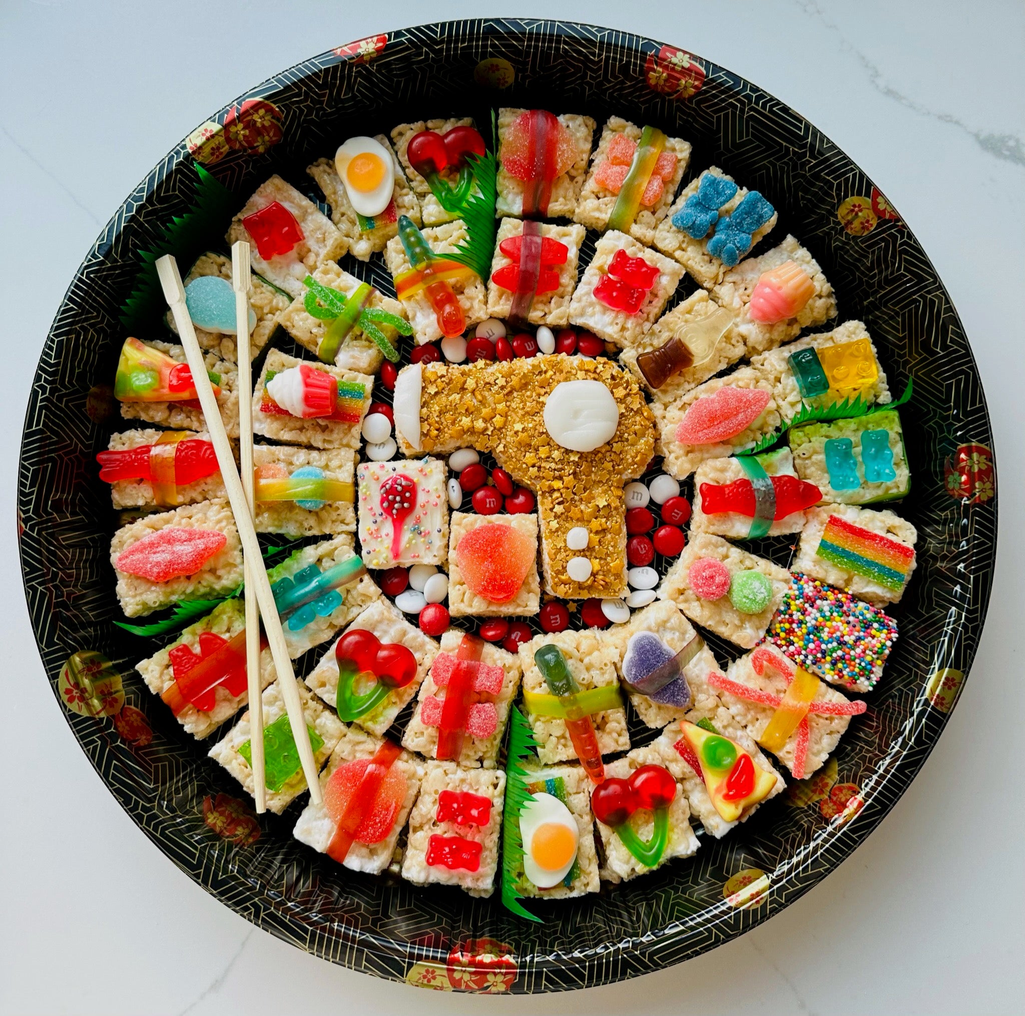 30 piece custom platter