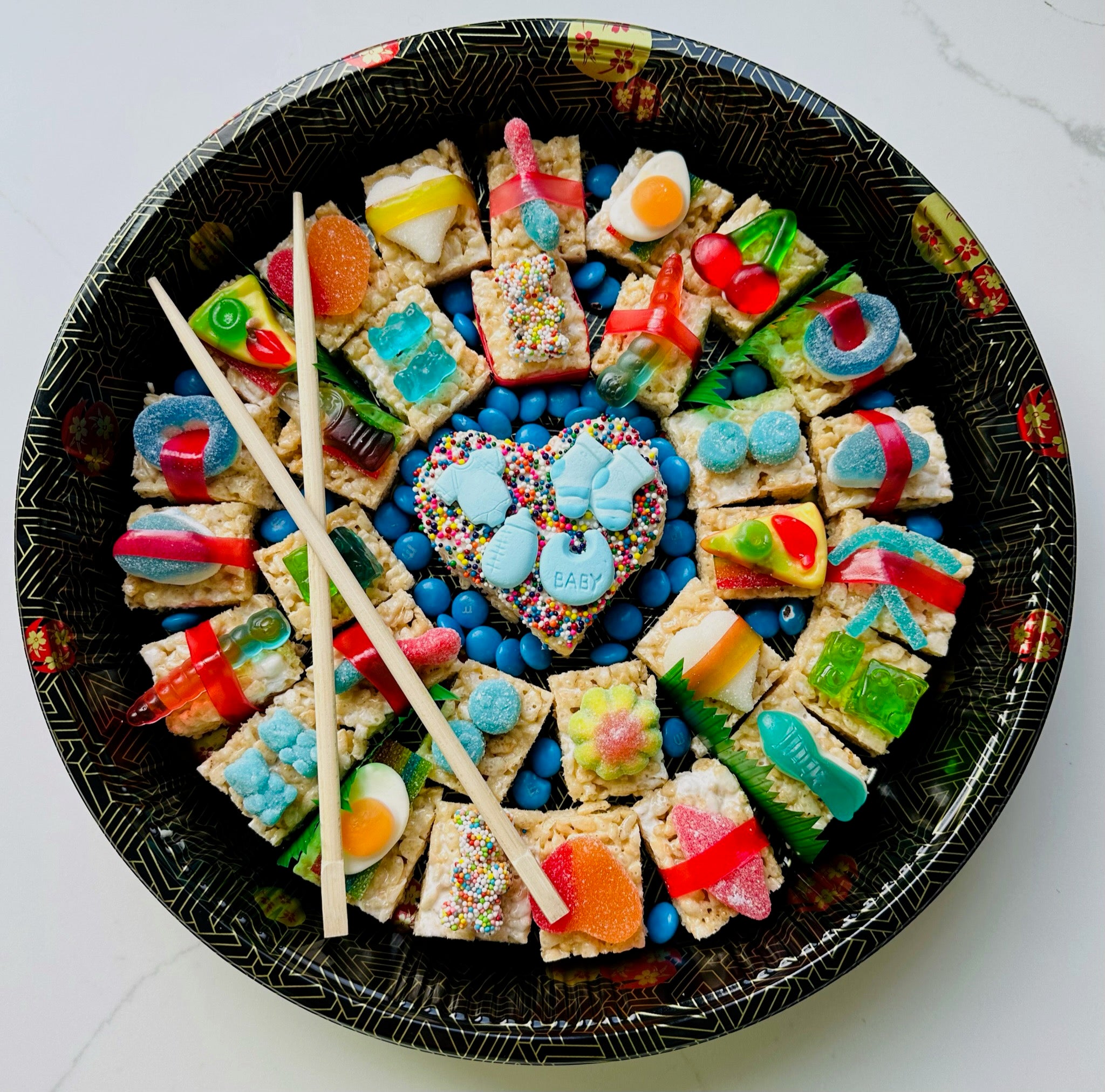 30 piece custom platter