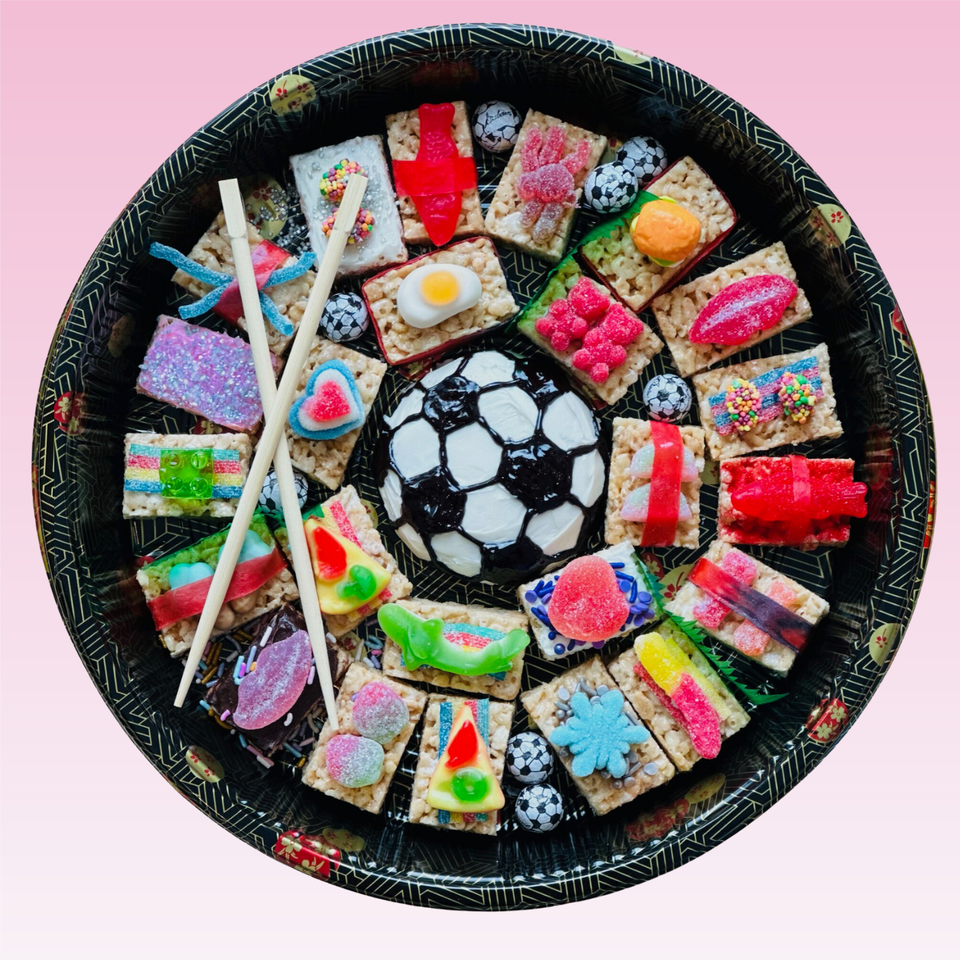 30 piece custom platter