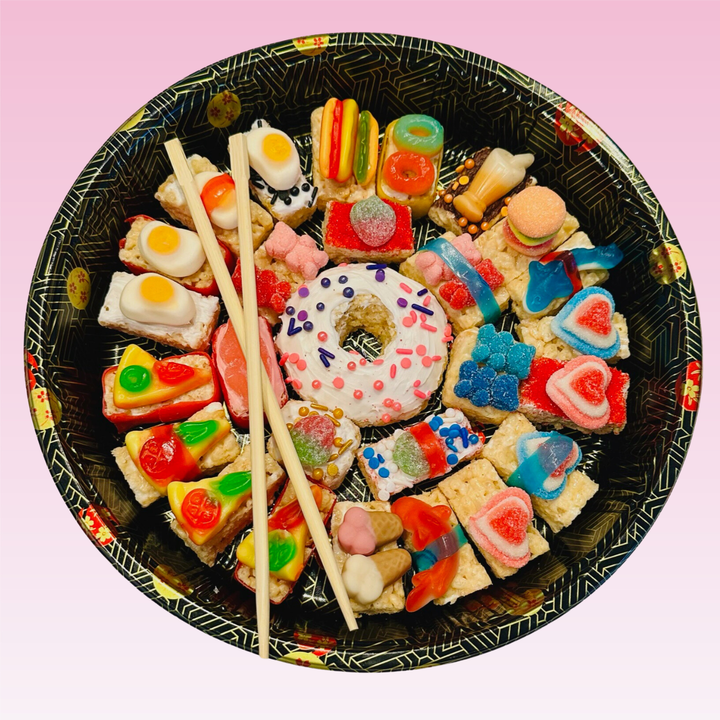 30 piece custom platter