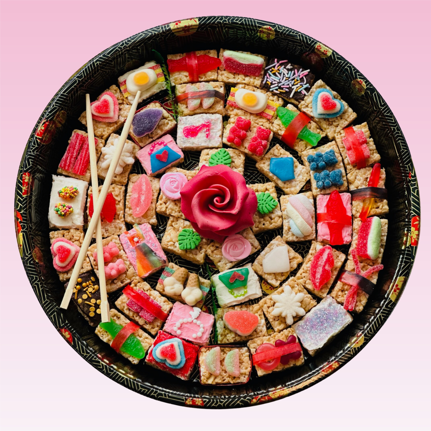 50 piece custom platter